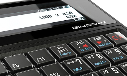 Kasy fiskalne klawiatura