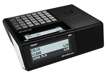 Kasa czytelnym wyświetlaczem