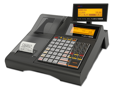 Kasy fiskalne neo. Systemowe do dużych sklepów.
