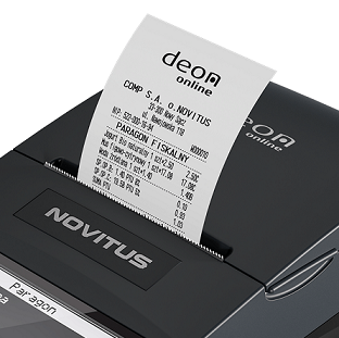 Drukarka fiskalna Novitus DEON online
