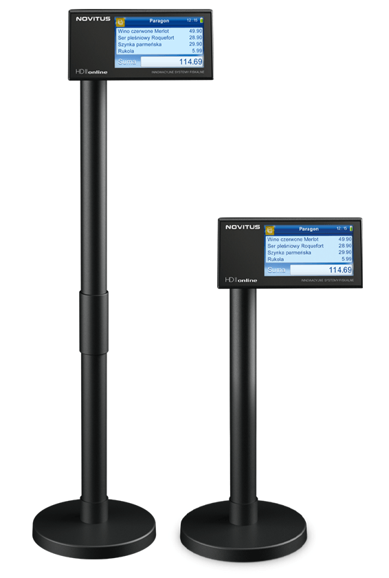 Wyświetlacz LCD w HD II Bus