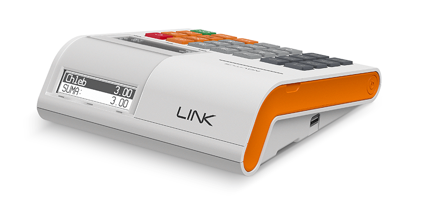 Graficzny wyświetlacz w kasie Novitus Link GSM24 online