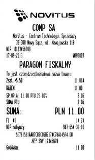 Paragon fiskalny