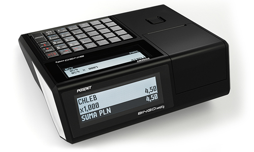 Nowa kasa fiskalna Bingo max2 online